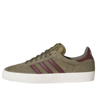 Adidas Gazelle Adv ”Olive Strata Maroon”