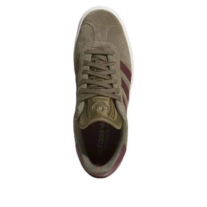 Adidas Gazelle Adv ”Olive Strata Maroon”