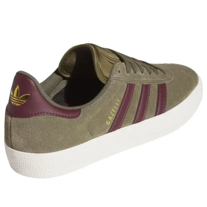 Adidas Gazelle Adv ”Olive Strata Maroon”