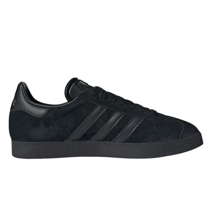 Adidas Gazelle ”All Black Silver Metallic”