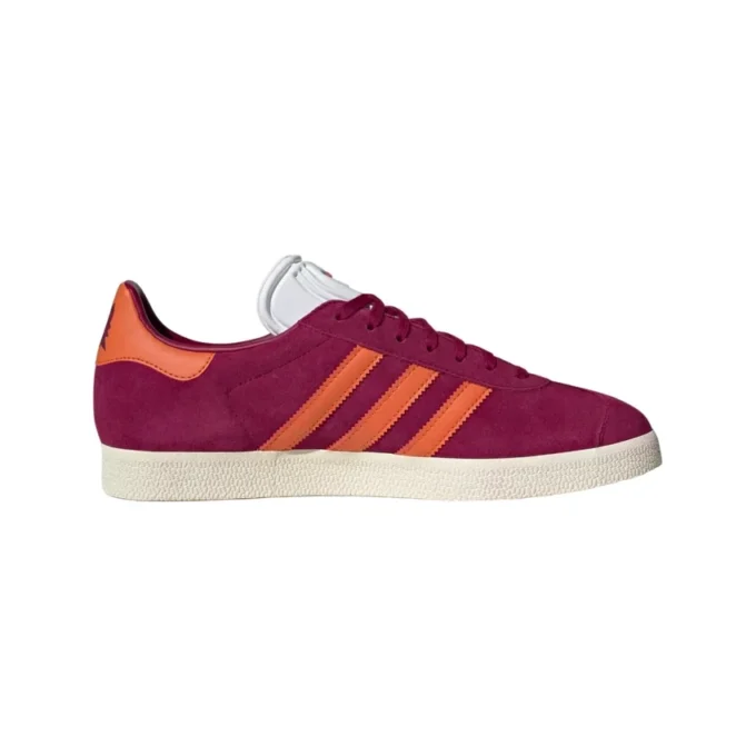 Adidas Gazelle as Roma ”Maroon Orange”