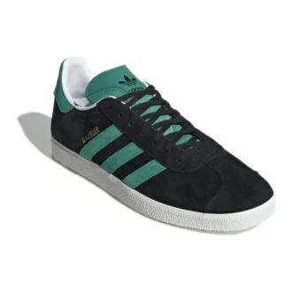 adidas gazelle black green 2 330x330 - Adidas Gazelle "Black Green"