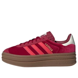 Adidas Gazelle Bold ”Bright Red Velvet”