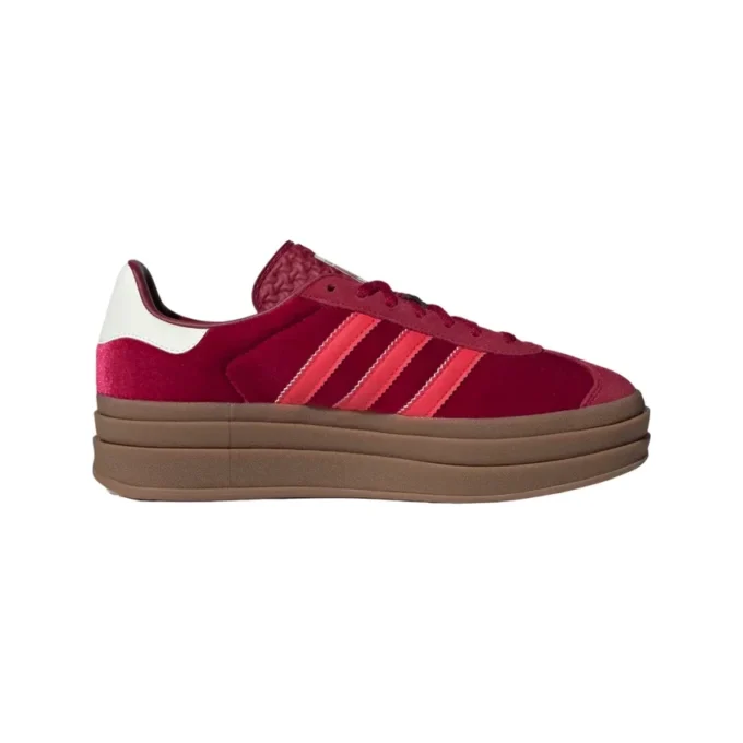 Adidas Gazelle Bold ”Bright Red Velvet”