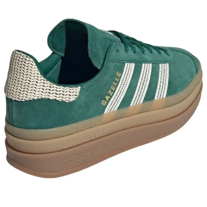 Adidas Gazelle Bold ”Collegiate Green White Gold”
