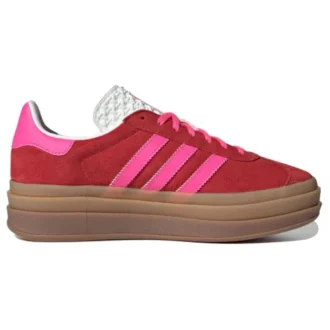 Adidas Gazelle Bold ”Collegiate Red Lucid Pink”