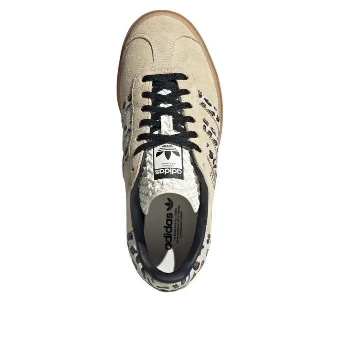 Adidas Gazelle Bold ”Cream Black Leopard”