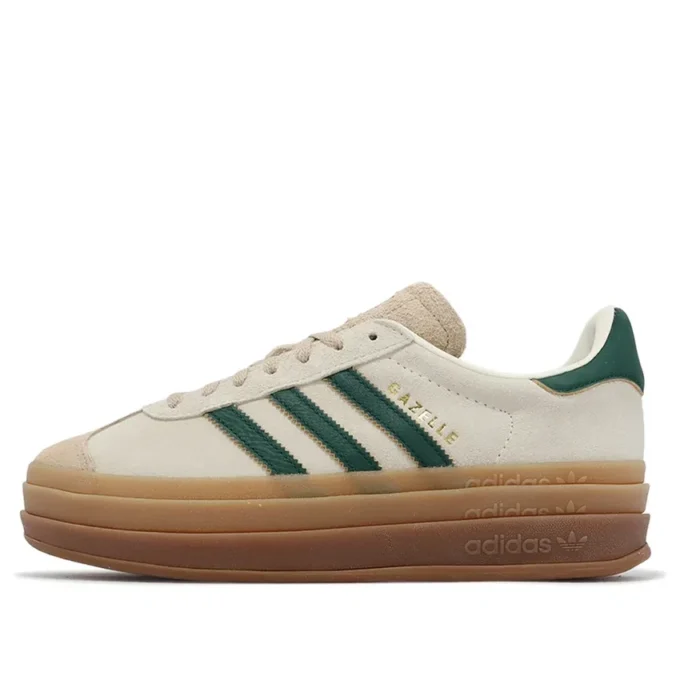 Adidas Gazelle Bold ”Cream Collegiate Green”