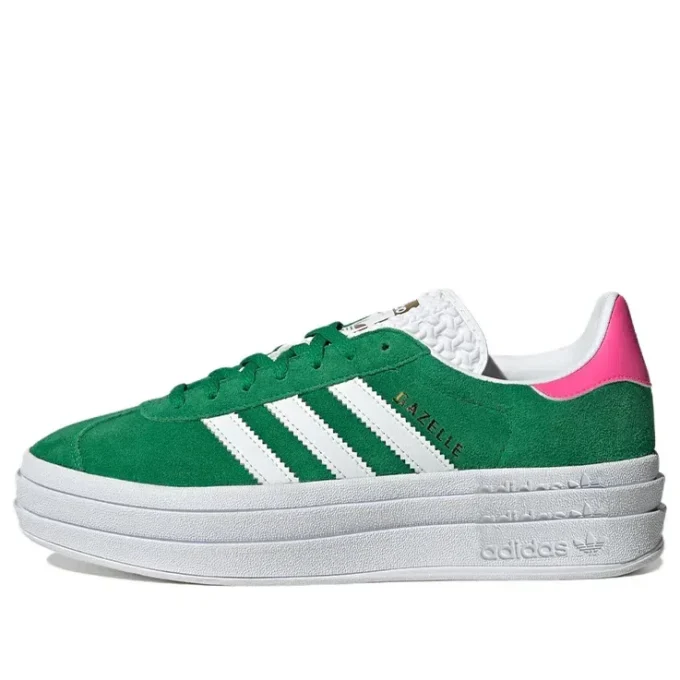 Adidas Gazelle Bold ”Green Lucid Pink”