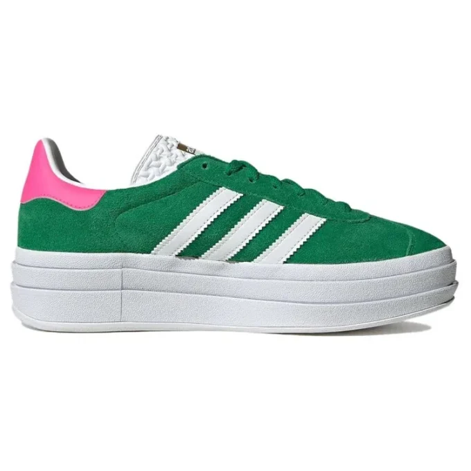 Adidas Gazelle Bold ”Green Lucid Pink”