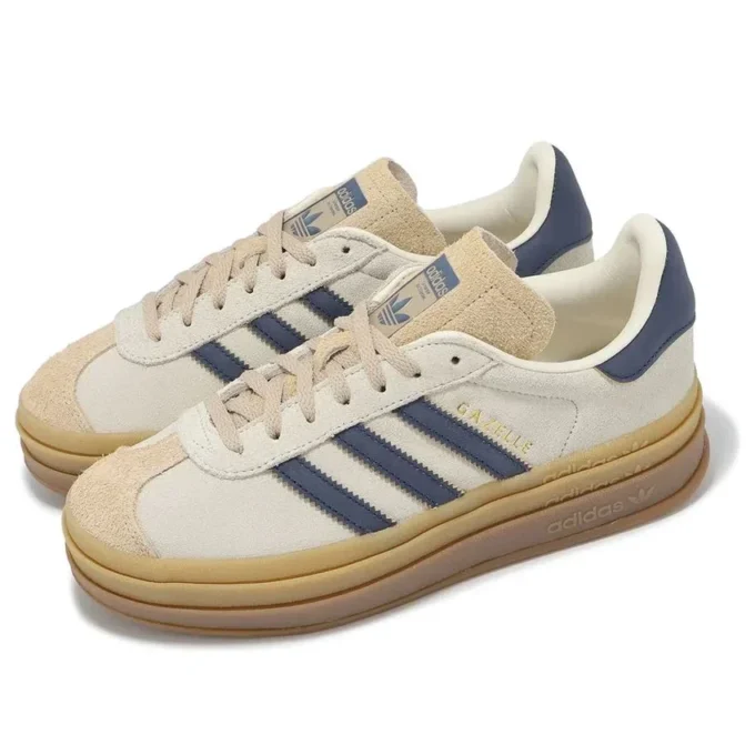 Adidas Gazelle Bold ”Night Indigo Magic Beige”