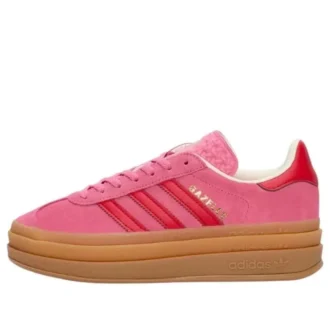 adidas gazelle bold pink red 1 330x330 - Adidas Gazelle Bold "Pink Red"