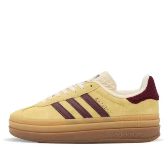 Adidas Gazelle Bold Platform ”Yellow Burgundy”