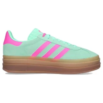 Adidas Gazelle Bold ”Pulse Mint Screaming Pink”