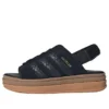 Adidas Gazelle Bold Sandals ”Core Black Snakeskin”