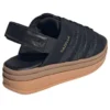 Adidas Gazelle Bold Sandals ”Core Black Snakeskin”