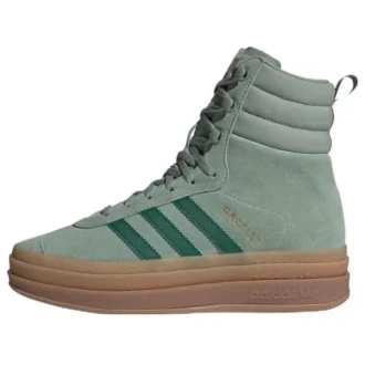 Adidas Gazelle Boot ”Silver Green Gum”
