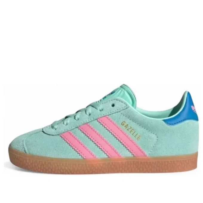 Adidas Gazelle ”Clear Mint Bliss Pink Blue”