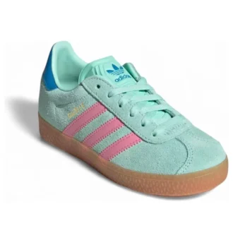 Adidas Gazelle ”Clear Mint Bliss Pink Blue”