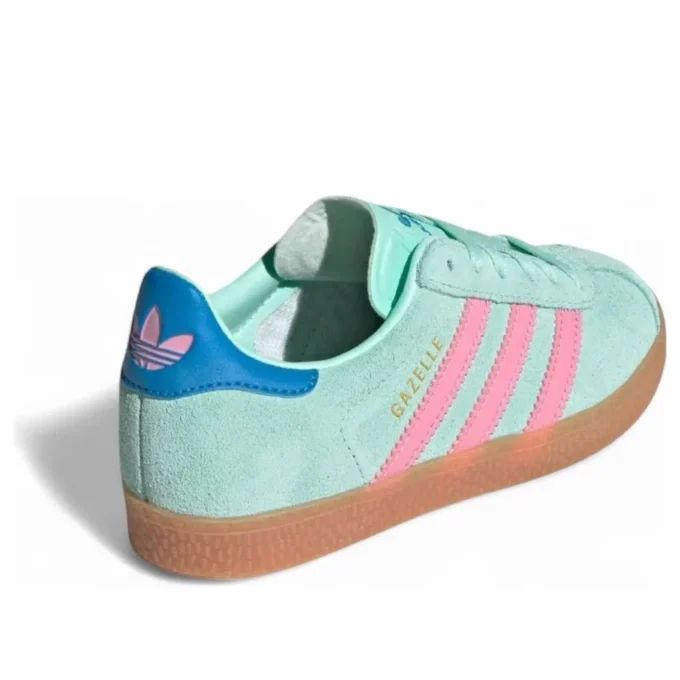 Adidas Gazelle ”Clear Mint Bliss Pink Blue”