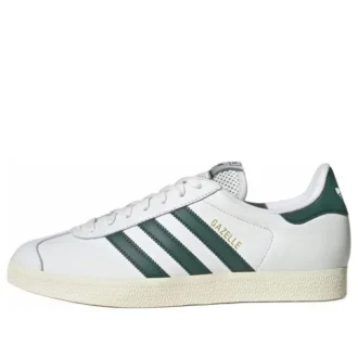 Adidas Gazelle ”Core White Collegiate Green Cream White”