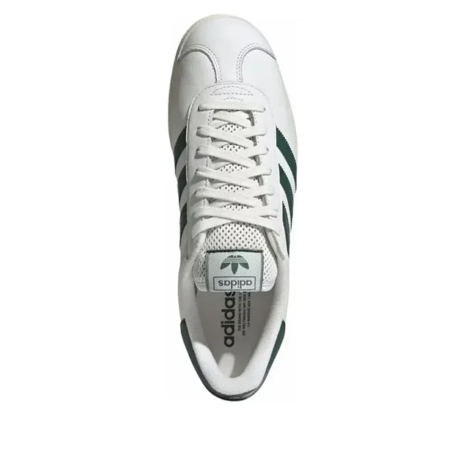 Adidas Gazelle ”Core White Collegiate Green Cream White”