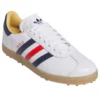 Adidas Gazelle Golf Le ”Cloud White Dark Blue Red”