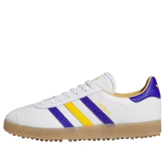 Adidas Gazelle Golf Le ”Cloud White Lucid Blue Yellow”