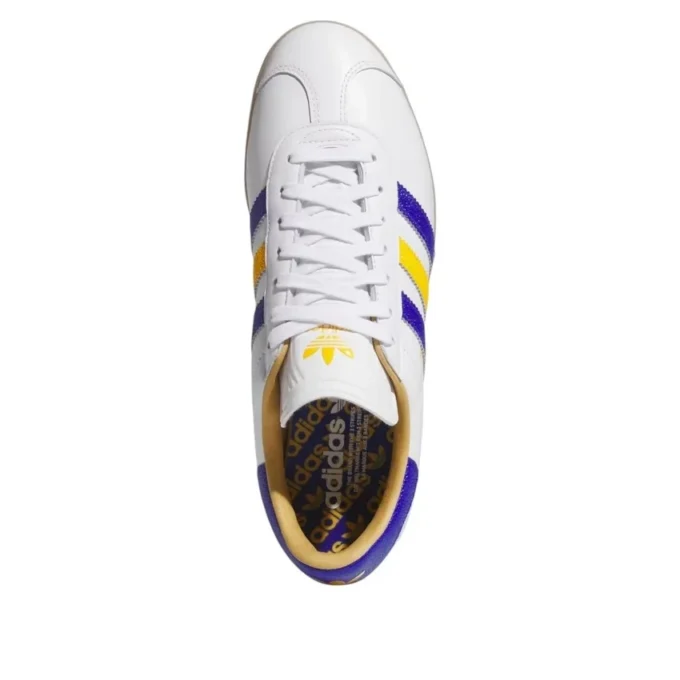 Adidas Gazelle Golf Le ”Cloud White Lucid Blue Yellow”