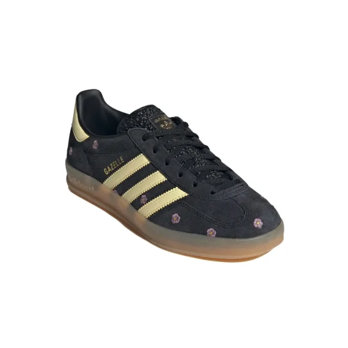 Adidas Gazelle Indoor ”Black Almost Yellow Floral”