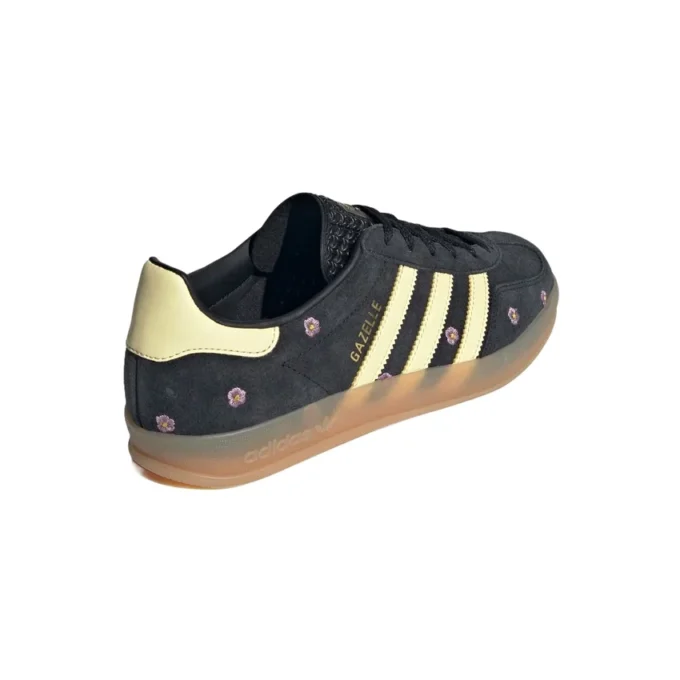 Adidas Gazelle Indoor ”Black Almost Yellow Floral”