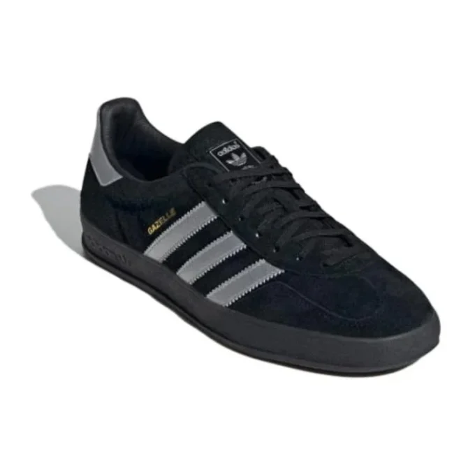 Adidas Gazelle Indoor ”Black Matte Silver”