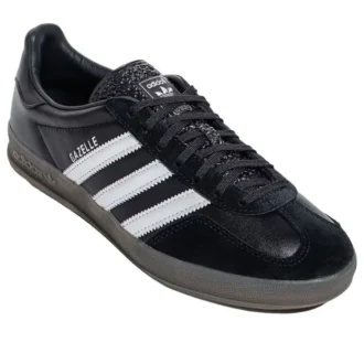 Adidas Gazelle Indoor ”Black Matte Silver Gum”