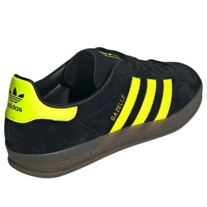 Adidas Gazelle Indoor ”Black Solar Yellow”