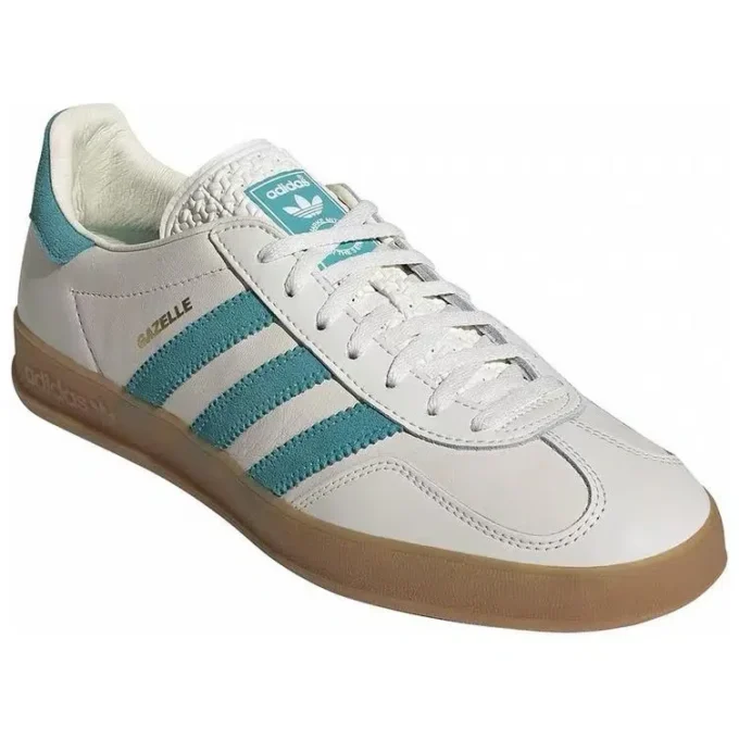 Adidas Gazelle Indoor ”Chalk White Turquoise”