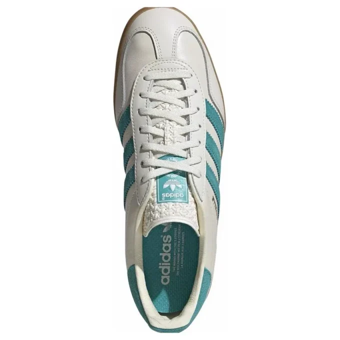 Adidas Gazelle Indoor ”Chalk White Turquoise”