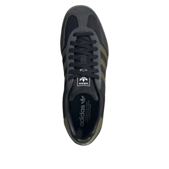 Adidas Gazelle Indoor ”Core Black Focus Olive”
