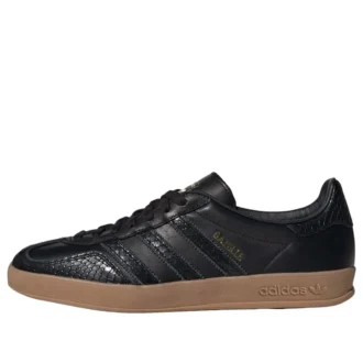 Adidas Gazelle Indoor ”Core Black Snakeskin”