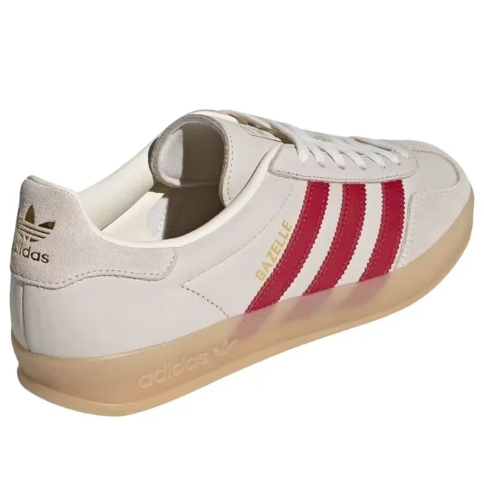 Adidas Gazelle Indoor ”Cream White Red Gum”