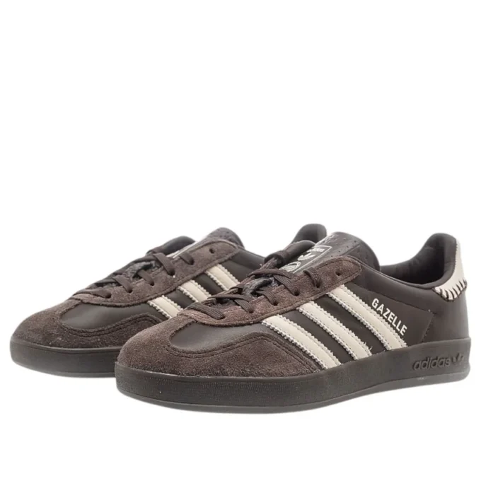 Adidas Gazelle Indoor ”Dark Brown Wonder White”