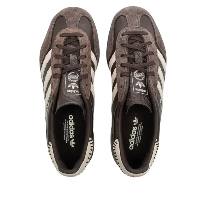 Adidas Gazelle Indoor ”Dark Brown Wonder White”