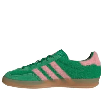 Adidas Gazelle Indoor Furry ”Green Pink”