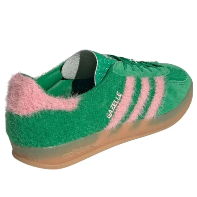 Adidas Gazelle Indoor Furry ”Green Pink”