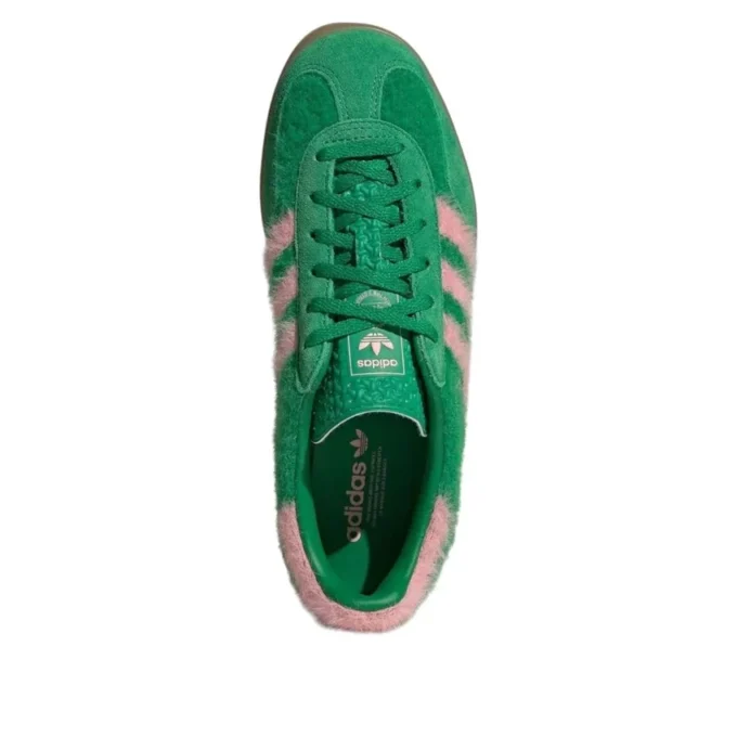 Adidas Gazelle Indoor Furry ”Green Pink”