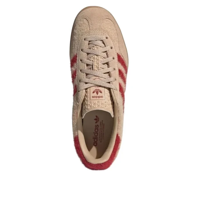 Adidas Gazelle Indoor Furry ”Tan Red”