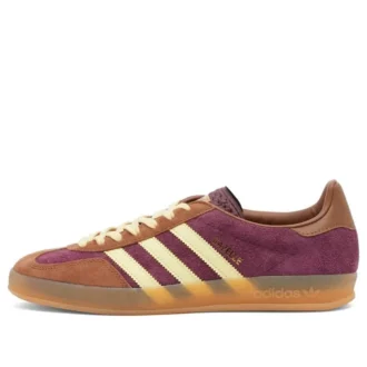 Adidas Gazelle Indoor ”Maroon Almost Yellow”
