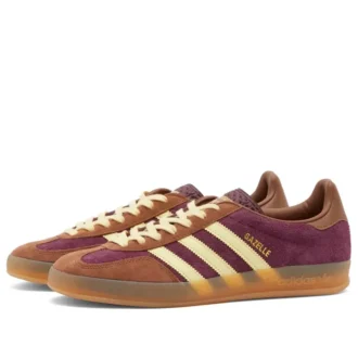 Adidas Gazelle Indoor ”Maroon Almost Yellow”