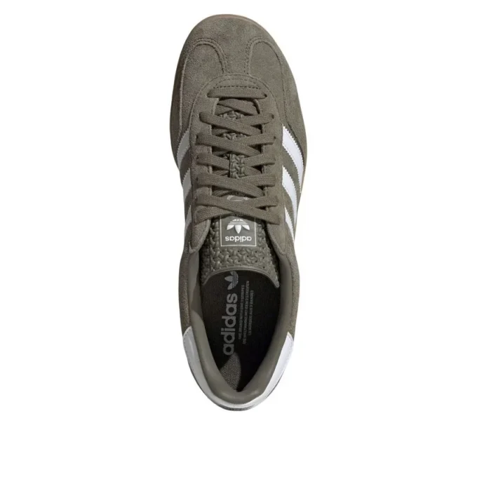 Adidas Gazelle Indoor ”Olive Strata Cloud White”