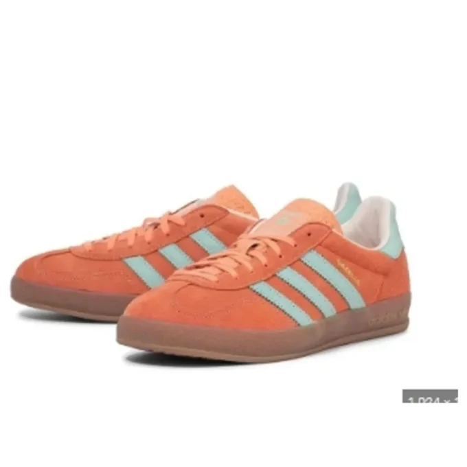 Adidas Gazelle Indoor ”Orange Green Tan”