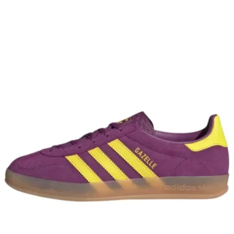 Adidas Gazelle Indoor ”Rich Mauve Bright Yellow”